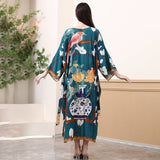 RAYON BEACH COVER UP BIKINI CARDIGAN FOR VACATION_CWMM6316