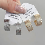 LIGHT LUXURY CURVED EARRINGS_CWAJE1449