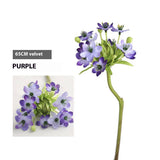 Velvet Artificial Fresh Bouquet Handheld Flower_Cwmm6470