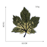NEW MAPLE LEAF EMBROIDERY CHILDRENS CLOTH PATCH_CWMM4030