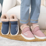 Winter Slippers Warm Waterproof Home House Shoes