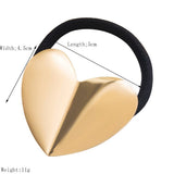 SWEETHEART METALLIC ELASTIC HAIR TIE_CWAHA6230