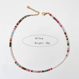 ELEGANT HANDMADE STONE NECKLACE WITH STEEL PENDANT_CWMM8818