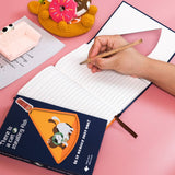 CUTE CARTOON KITTEN COVER HARD COVER NOTEBOOK_CWMM1850