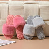 HOME AUTUMN AND WINTER OPEN COTTON SLIPPERS_CWSHS0828