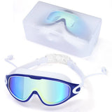 LARGE FRAME SWIM GOGGLES HD ANTI FOG MIRROR LENS_CWASG1047