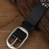 PUNK STREET HEAVY METAL BELT CLAW NAIL DIAMOND BELT_CWMM3940