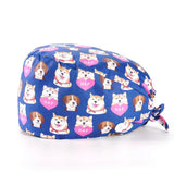 COTTON NURSE DOCTOR SURGICAL CAP GOURD CAP_CWAH3381