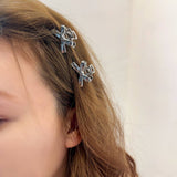 High-End And Elegant Bow Alloy Hair Clips