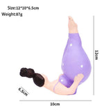 EUROPEAN YOGA GIRL RESIN DESK ORNAMENT_CWMM9882