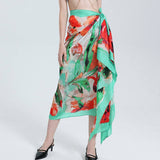 SPRING SUMMER SCARF VERSATILE BEACH SHAWL_CWASC0670