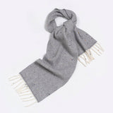 50 WOOL BLEND SPECKLED YARN SCARF WINTER COZY_CWASC2372