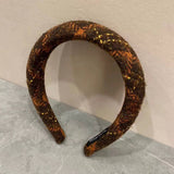 AUTUMN AND WINTER HIGH END PLAID HEADBAND_CWAHA2865