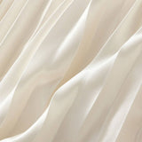 REVERSIBLE HIGH WAIST A LINE MESH MIDI SKIRT_CWBMS0339