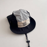 CARTOON CHILDRENS COLOR MATCHING FISHERMAN HAT_CWAH2868