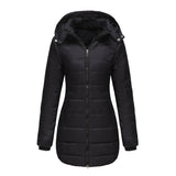 Waterproof Cotton-Padded Jacket With Removable Cap