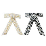 BOW HAIR ACCESSORIES PEARL INLAID GEOMETRICHAIRPIN_CWAHA4416