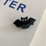 Cwaha07727_Halloween Ghost Pumpkin Bat Acrylic Hair Claw