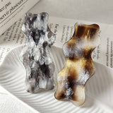 Colorful Line Acetate Duckbill Hair Clip_Cwaha07158