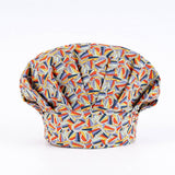 SURGICAL CAP MEDICAL PUFFY CAP PRINTED WORK CAP_CWAH3382