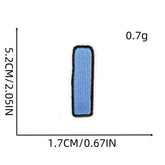 CARTOON ENGLISH ALPHABET PATCH EMBROIDERY PATCH_CWMM4065