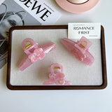 SWEET BEAR ACETATE HAIR CLAW CUTE MEDIUM CLIP_CWAHA6020