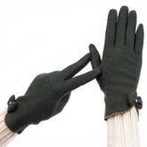 Womens Fashion Bow Touch Screen Gloves_Cwmm1555