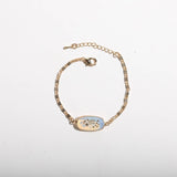 BUTTERFLY STAR MOON HEART SNAKE FLOWER BRACELET_CWMM3906