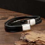 FASHION PU WOVEN BRACELET_CWAJE1515