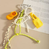 MINI HEADPHONE CASE KEYCHAIN BOW BAG CHARM_CWMM7871