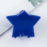 Cwaha1248_Independence Day Star Shape Hair Claw Clip