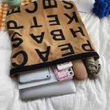 LETTER EMBROIDERED LARGE CAPACITY CANVAS TOTE BAG_CWAB1682