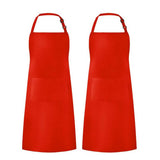 Cwmm1811_Work Anti-Fouling Household Apron With Pocket