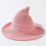 Cwah2206_Winter Fashion Halloween Wool Witch Hat