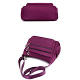 NYLON WATER REPELLENT CROSSBODY SHOULDER BAG_CWASC1744