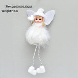 CUTE FEATHER ANGEL CHRISTMAS TREE ORNAMENT_CWAJE05398