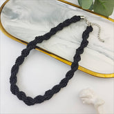 FASHIONABLE AND VERSATILE MIXED COLOR BEADED CHAIN_CWAJE1577