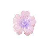 SWEET FLOWER UPDO HEART PETAL HAIR CLAW CLIP_CWMM4987