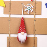 CHRISTMAS DECORATIONS FACELESS OLDMAN DOLL PENDANT_CWMM2759