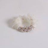 SIMPLE ORGANZA HAIR TIE ELEGANT SOFT HIGH ELASTIC_CWAHA6782