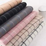 Women Simple Warm Plaid Scarf