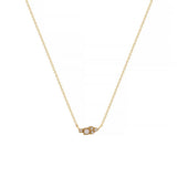 CLASSIC SIMPLE COLORFUL BIRTHSTONE NECKLACE_CWMM5669