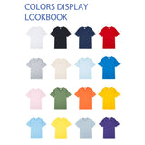 170G SLIM FIT COTTON CREWNECK TEE UNISEX BASIC SHIRT