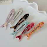 Acetate Floral Fish Clip Sweet Small Hairpin_Cwaha08231