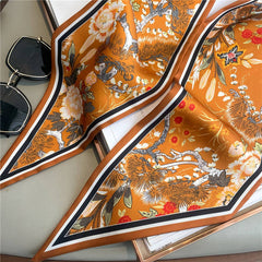 TEMPERAMENT THIN NARROW RIBBON HEAD SCARF_CWASC1535