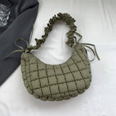 RUFFLE CLOUD BAG TRENDY PUFFY SHOULDER_CUAB00523