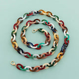 47 24MIXED COLOR BAG CHAIN PHONE CASE STRAP_CWMM5091