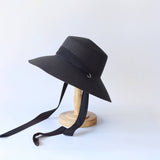 FASHIONABLE WINDPROOF VISOR STRAW HAT_CWAH3472