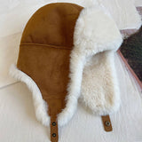 Winter Plush Warm Outdoor Cold Protection Suit_Cwmm2789