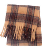 COFFEE MELANGE SCARF THICK WINTER SHAWL WRAP_CWASC0881